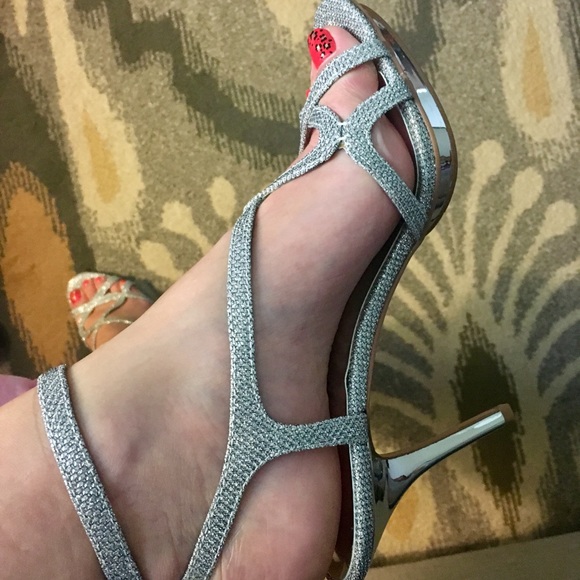 Nine West glitter heels 👠 - Picture 2 of 7